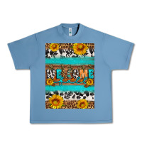 Pebble Blue Welcome fall Urban Heavy Tee - Artiststas