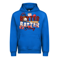 Cobalt hey batter batter swing baseball Urban Hoodie - Zillion Design Studio