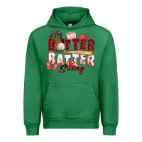Emerald hey batter batter swing baseball Urban Hoodie - Zillion Design Studio