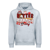 Heather Grey hey batter batter swing baseball Urban Hoodie - Zillion Design Studio