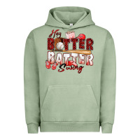 Pigment Oil Green hey batter batter swing baseball Urban Hoodie - Zillion Design Studio