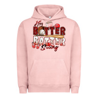 Pigment Salmon hey batter batter swing baseball Urban Hoodie - Zillion Design Studio