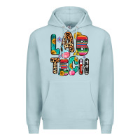 Blue Mist lab tech Premium Hoodie - Zillion Design Studio