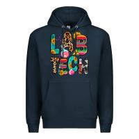 Navy lab tech Premium Hoodie - Zillion Design Studio