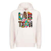 Pale Pink lab tech Premium Hoodie - Zillion Design Studio