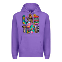 Purple lab tech Premium Hoodie - Zillion Design Studio