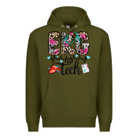 Army Green ekg tech Premium Hoodie - Zillion Design Studio