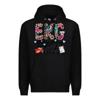 Black ekg tech Premium Hoodie - Zillion Design Studio