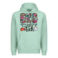 Seafoam ekg tech Premium Hoodie - Zillion Design Studio