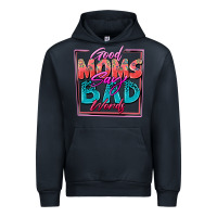 Navy good moms say bad words Urban Hoodie - Zillion Design Studio