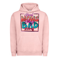 Pigment Salmon good moms say bad words Urban Hoodie - Zillion Design Studio