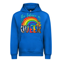 Cobalt the future is queer Urban Hoodie - texasbilliewilder