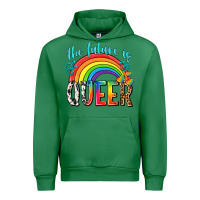 Emerald the future is queer Urban Hoodie - texasbilliewilder