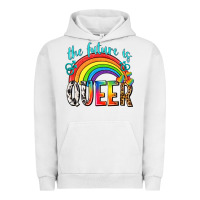 Pigment Lunar Rock the future is queer Urban Hoodie - texasbilliewilder