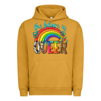 Pigment Peanut Butter the future is queer Urban Hoodie - texasbilliewilder