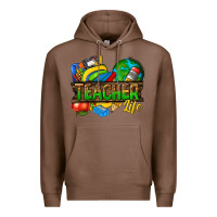 Chestnut teacher life Premium Hoodie - texasbilliewilder
