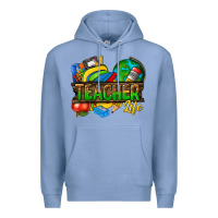 Colony Blue teacher life Premium Hoodie - texasbilliewilder