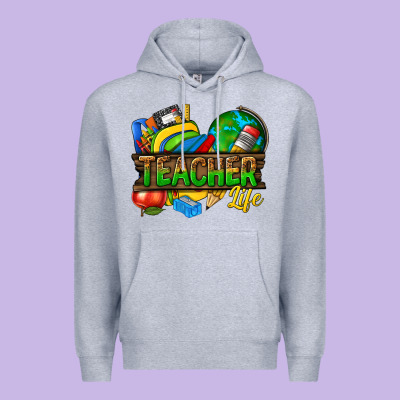 Teacher Life Premium Hoodie Designed By Texasbilliewilder