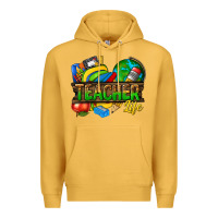 Mustard teacher life Premium Hoodie - texasbilliewilder