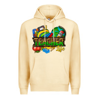 Pina Colada teacher life Premium Hoodie - texasbilliewilder