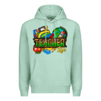 Seafoam teacher life Premium Hoodie - texasbilliewilder
