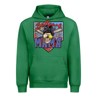 Emerald ballpark mama Urban Hoodie - Zillion Design Studio