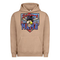 Pigment Burro ballpark mama Urban Hoodie - Zillion Design Studio