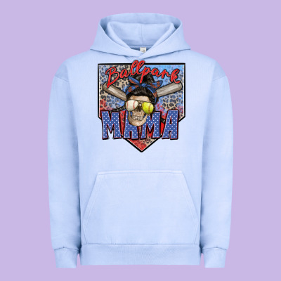Ballpark Mama Urban Hoodie Designed By Zillion Design Studio