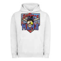 Pigment Lunar Rock ballpark mama Urban Hoodie - Zillion Design Studio