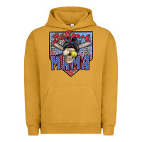 Pigment Peanut Butter ballpark mama Urban Hoodie - Zillion Design Studio