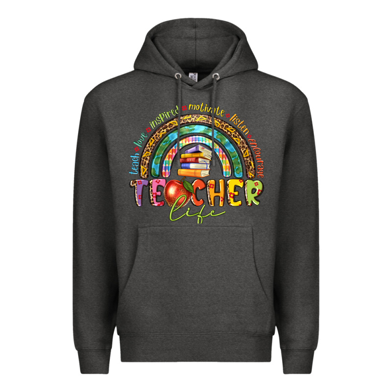 Teacher Life Premium Hoodie by texasbilliewilder | Teevron