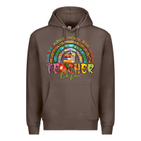 Coffee teacher life Premium Hoodie - texasbilliewilder