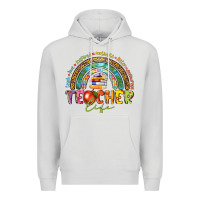 Dove Grey teacher life Premium Hoodie - texasbilliewilder