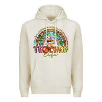 Oatmeal Heather teacher life Premium Hoodie - texasbilliewilder