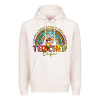 Pale Pink teacher life Premium Hoodie - texasbilliewilder