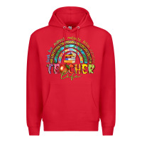 Red teacher life Premium Hoodie - texasbilliewilder
