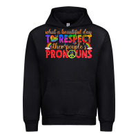 Black what a beautiful day to respect other peoples pron Urban Hoodie - texasbilliewilder