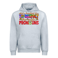 Heather Grey what a beautiful day to respect other peoples pron Urban Hoodie - texasbilliewilder