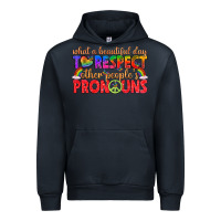 Navy what a beautiful day to respect other peoples pron Urban Hoodie - texasbilliewilder