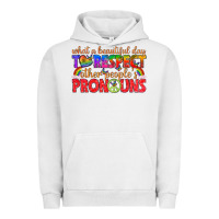 Pigment Lunar Rock what a beautiful day to respect other peoples pron Urban Hoodie - texasbilliewilder