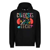 Black dialysis tech Premium Hoodie - Zillion Design Studio