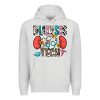 Dove Grey dialysis tech Premium Hoodie - Zillion Design Studio