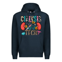 Navy dialysis tech Premium Hoodie - Zillion Design Studio