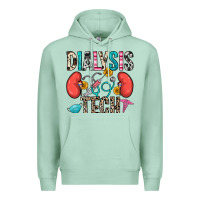 Seafoam dialysis tech Premium Hoodie - Zillion Design Studio