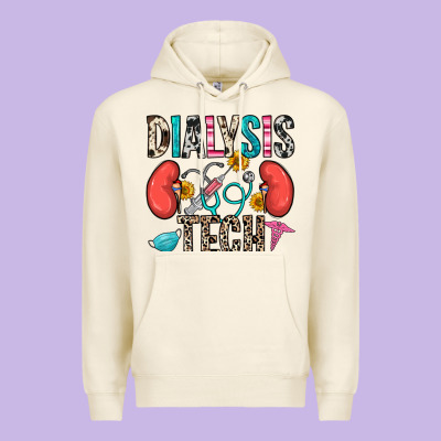 Dialysis Tech Premium Hoodie Designed By Zillion Design Studio