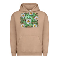 Pigment Burro Daisy leopard Urban Hoodie - RanaPortraitStore