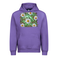 Tulip Daisy leopard Urban Hoodie - RanaPortraitStore