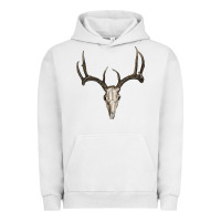 Pigment Lunar Rock Deer Skull Urban Hoodie - RanaPortraitStore