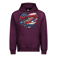 Mauve Wine American honey Urban Hoodie - Zillion Design Studio