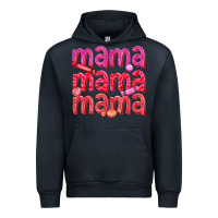Navy mama mama mama valentines day Urban Hoodie - texasbilliewilder